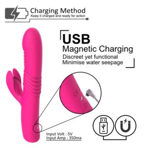 Hyper Bunny - Retractable Vibrator - FRISKY BUSINESS SG