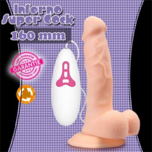 Inferno - Rotating Super Dildo with Suction Cup - FRISKY BUSINESS SG
