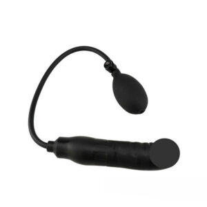 Inflatable Black Dildo - FRISKY BUSINESS SG