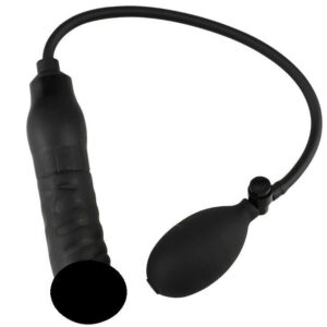Inflatable Black Dildo - FRISKY BUSINESS SG