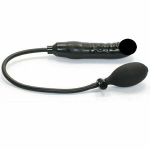 Inflatable Black Dildo - FRISKY BUSINESS SG