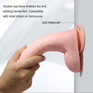 Inflatable Dildo With Suction Cup - FRISKY BUSINESS SG