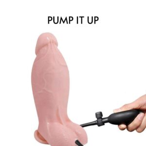 Inflatable Dildo With Suction Cup - FRISKY BUSINESS SG