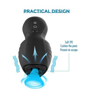 Ion - The Vibrating Stroker with Suction - FRISKY BUSINESS SG