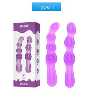 Jelly Baton Butt Plug - FRISKY BUSINESS SG