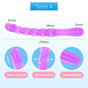 Jelly Baton Butt Plug - FRISKY BUSINESS SG