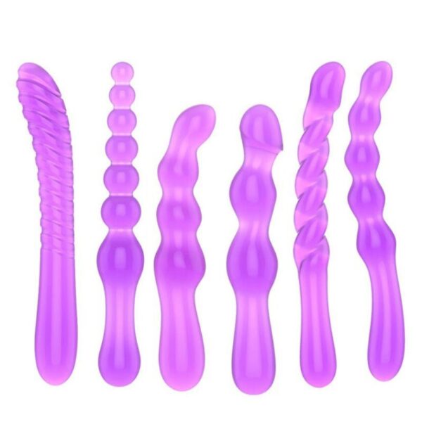 Jelly Baton Butt Plug - FRISKY BUSINESS SG