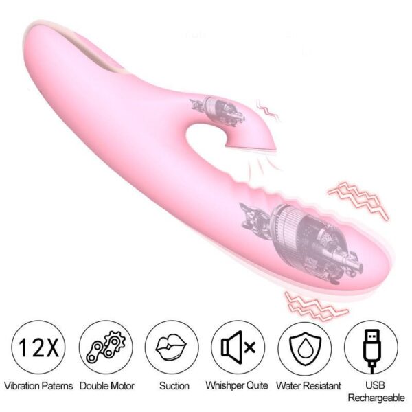 Kara - Dual Action Vibrator - FRISKY BUSINESS SG