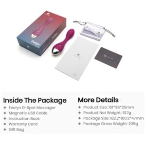 Kiss Toy Evelyn - G-Spot Vibrator - FRISKY BUSINESS SG