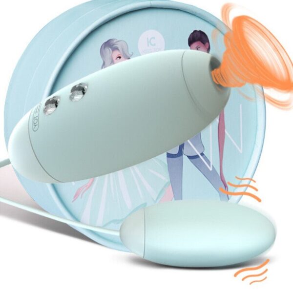 Kiss Toy Miss VV - Dual Action Vibrator - FRISKY BUSINESS SG