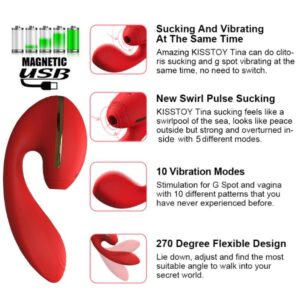 Kiss Toy Tina - 6 IN 1 Oral Sex Vibrator - FRISKY BUSINESS SG