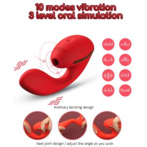 Kiss Toy Tina - 6 IN 1 Oral Sex Vibrator - FRISKY BUSINESS SG
