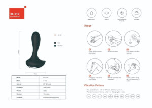 Kong - Vibrating Butt Plug - FRISKY BUSINESS SG