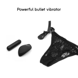 Lace Panty - Bullet Vibrator - FRISKY BUSINESS SG
