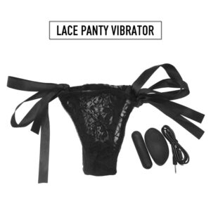 Lace Panty - Bullet Vibrator - FRISKY BUSINESS SG