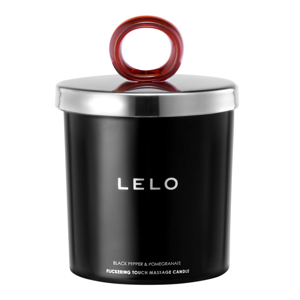 lelo-flickering-touch-massage-candle-black-pepper-pomegranate-541702 LELO - Flickering Touch Massage Candle - Black Pepper & Pomegranate - FRISKY BUSINESS SG