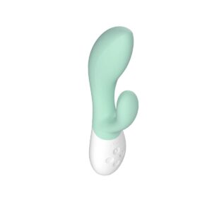 Lelo - Ina™ 3 - Rabbit Vibrator - Seaweed - FRISKY BUSINESS SG