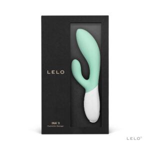 Lelo - Ina™ 3 - Rabbit Vibrator - Seaweed - FRISKY BUSINESS SG