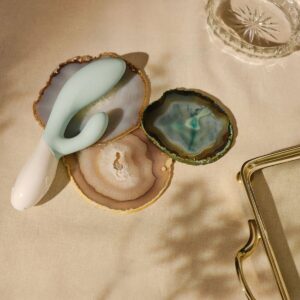Lelo - Ina™ 3 - Rabbit Vibrator - Seaweed - FRISKY BUSINESS SG