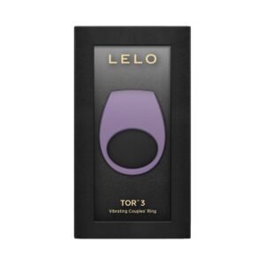 LELO - Tor 3 App-Controlled Vibrating Couple's Ring - Violet Dusk - FRISKY BUSINESS SG