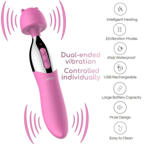 Leten Kitten - Powerful Dual-Ended Vibrator - FRISKY BUSINESS SG