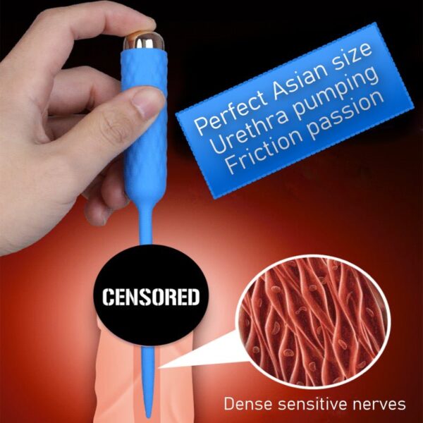 Leten Urethral Sounding Vibrator - FRISKY BUSINESS SG