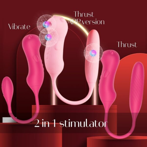 Lexi - Thrusting Oral Sex Dual Vibrator - FRISKY BUSINESS SG