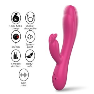 Lia - Dual Motor Vibrator - FRISKY BUSINESS SG