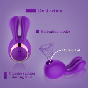 Love Bunny - Dual Action Vibrator - FRISKY BUSINESS SG