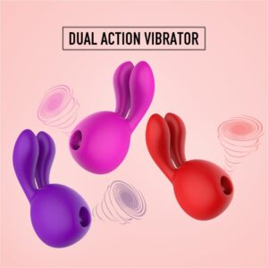 Love Bunny - Dual Action Vibrator - FRISKY BUSINESS SG