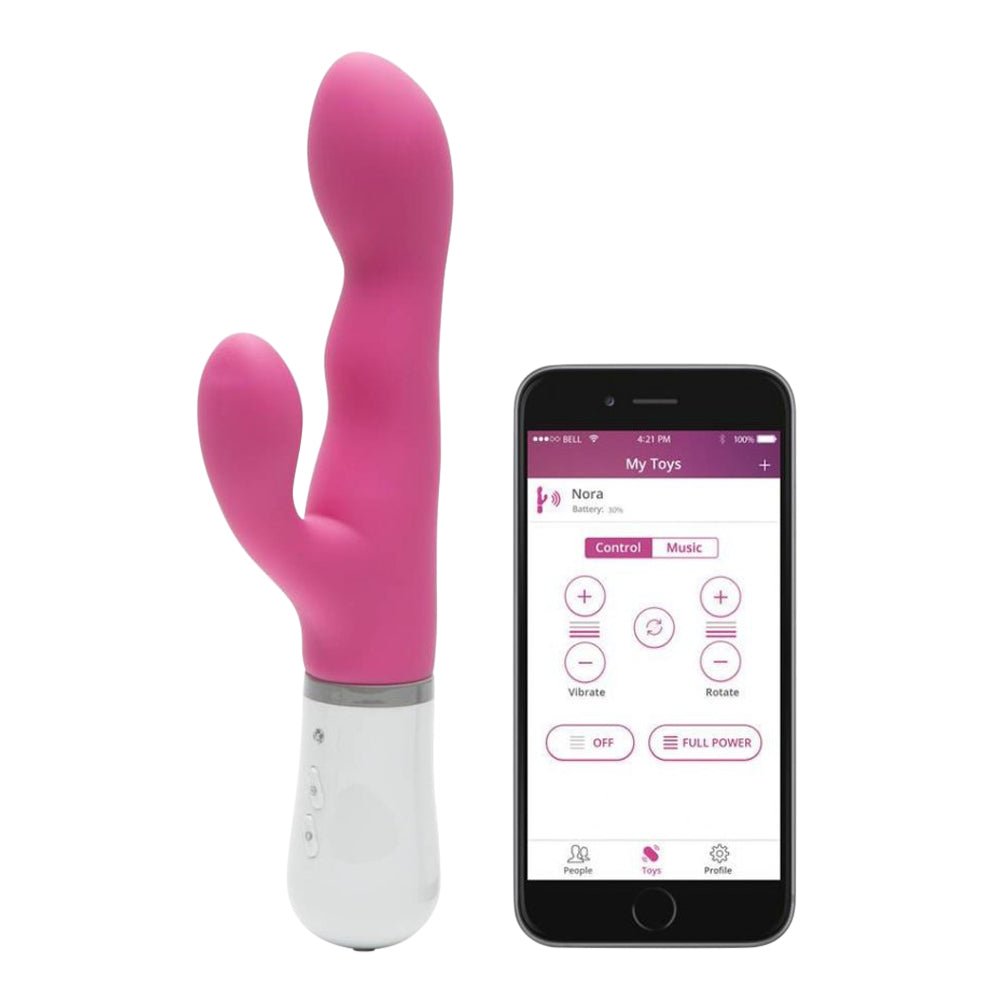 lovense-nora-app-controlled-rotating-rabbit-vibrator-954992 Lovense - Nora App Controlled Rotating Rabbit Vibrator - FRISKY BUSINESS SG