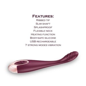 Lucia - Single Flexible Vibrator - FRISKY BUSINESS SG