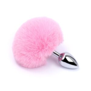 Lucky Bunny - Pom Pom Butt Plug - FRISKY BUSINESS SG