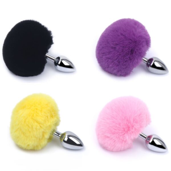Lucky Bunny - Pom Pom Butt Plug - FRISKY BUSINESS SG
