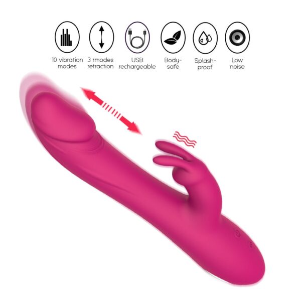 Luna - Retractable Vibrator - FRISKY BUSINESS SG