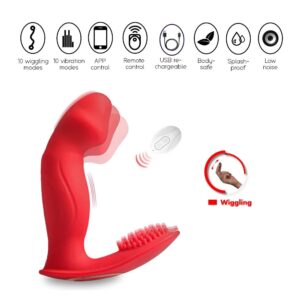 Lynette - Wriggling APP Vibrator - FRISKY BUSINESS SG
