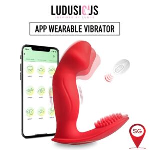 Lynette - Wriggling APP Vibrator - FRISKY BUSINESS SG