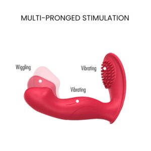 Lynette - Wriggling APP Vibrator - FRISKY BUSINESS SG