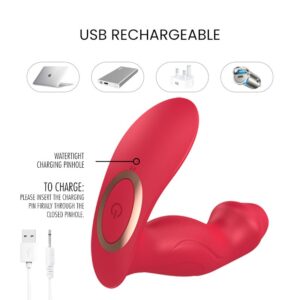 Lynette - Wriggling APP Vibrator - FRISKY BUSINESS SG
