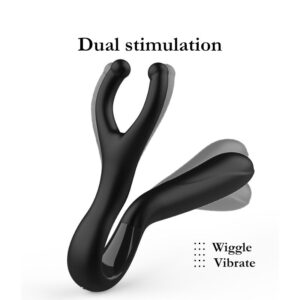 Max Vibrating and Wiggling Prostate Massager - FRISKY BUSINESS SG