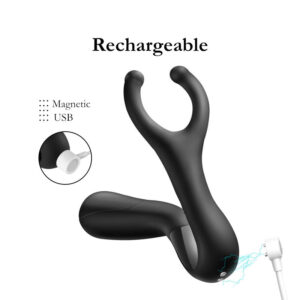 Max Vibrating and Wiggling Prostate Massager - FRISKY BUSINESS SG