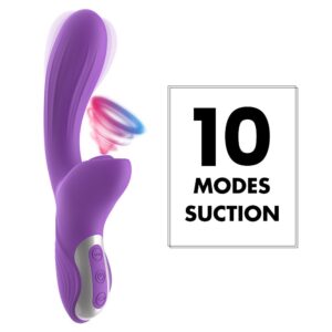 Mila - Dual Action Clitoral Sucking Vibrator - FRISKY BUSINESS SG