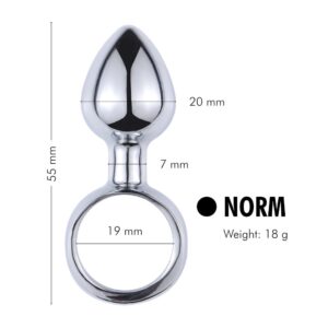 Mini Pull Ring Butt Plug - FRISKY BUSINESS SG