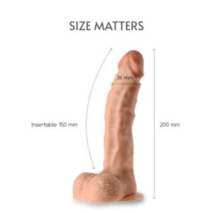 Mr Adversary - Rotating and Vibrating Dildo - FRISKY BUSINESS SG