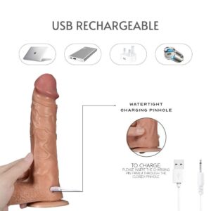 Mr Adversary - Rotating and Vibrating Dildo - FRISKY BUSINESS SG
