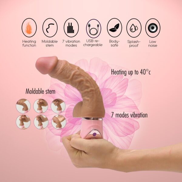 Mr Ben - Bendable Dildo Vibrator - FRISKY BUSINESS SG