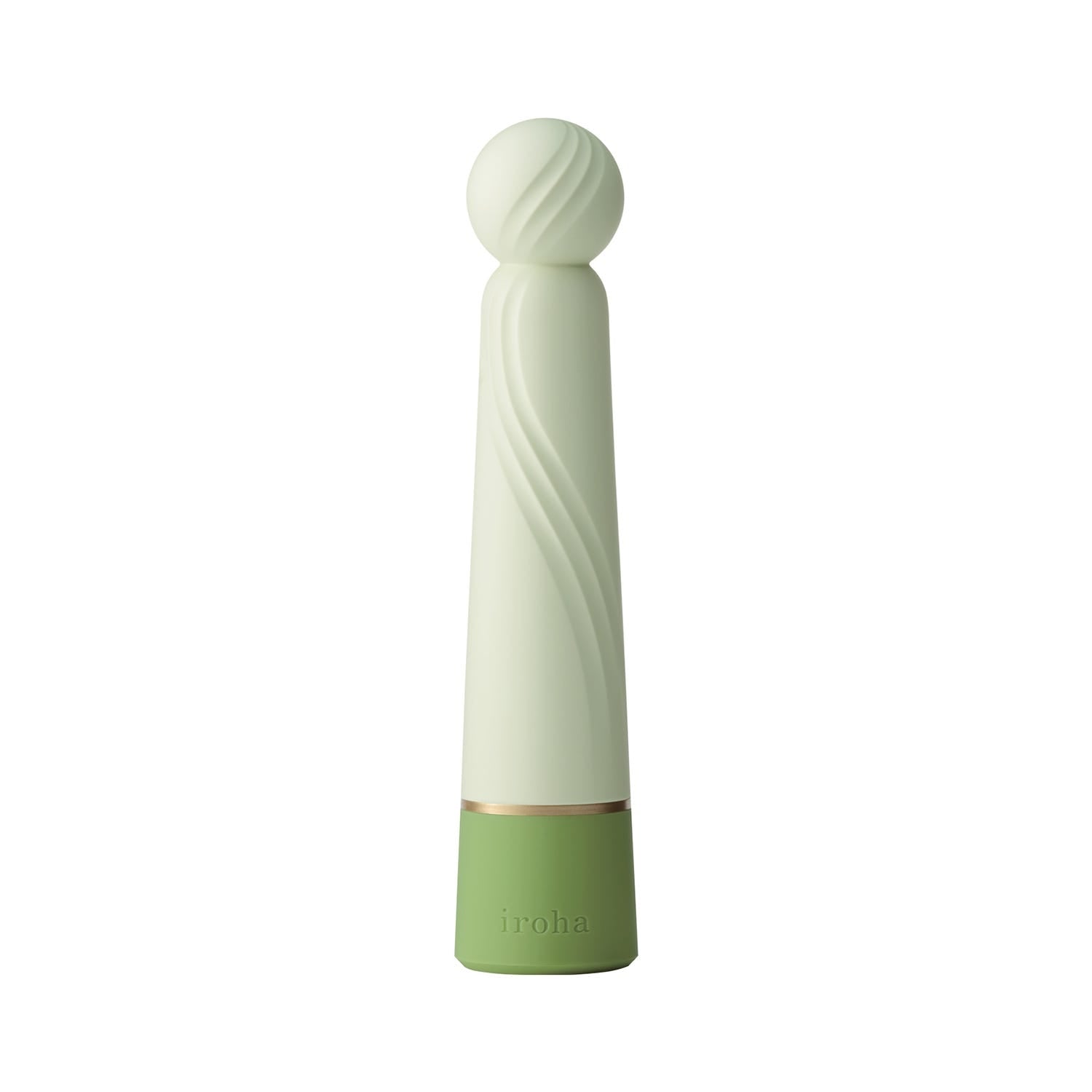 Iroha - Rin + Hisui/Momosango Mini Wand Vibrator (Milk Green)