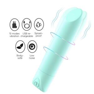 Ms. Elegant - Strong lipstick size bullet Vibrator - FRISKY BUSINESS SG