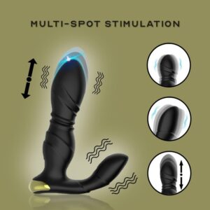 Noah - Retractable Prostate Massager - FRISKY BUSINESS SG