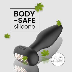 Obsidian – Vibrating Silicone Anal Plug - FRISKY BUSINESS SG